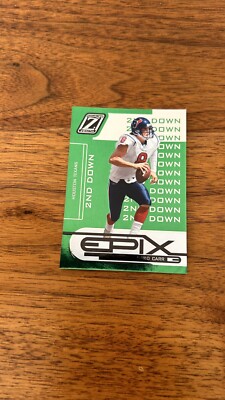 2005 Donruss Zenith Football EPIX Green 2nd Down #E-10 David Carr /100