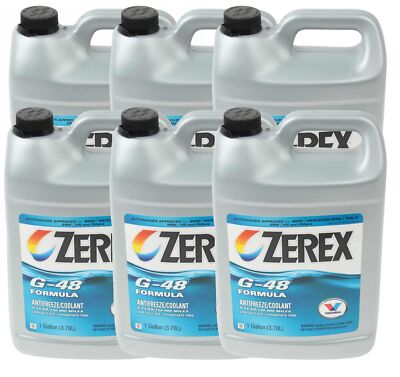 Genuine - Zerex Blue G48 6 Gallons Coolant Antifreeze Fluid 325 0 For Mercedes