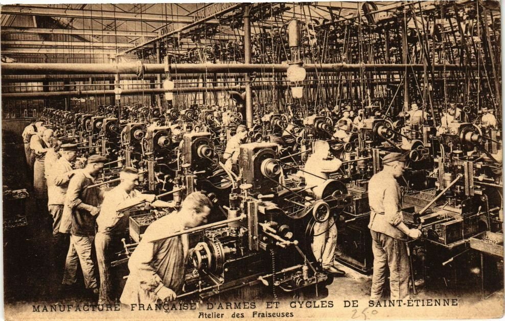 Document Ancien - CPA Manuf. D'Armes Et Cycles De St-Étienne - Fours (210924)