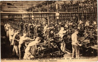 CPA Manuf. D'Armes et Cycles de St-ÉTIENNE