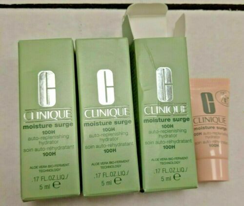Clinique Moisture Surge 100 Hour Auto Replenishing Hydrator Travel 3x5ml=15 .5oz - Picture 1 of 6