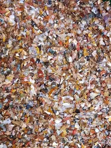 Aquarium Fish Tank Terrarium 2Lb Natural Mix Colorful Rock Gravel Stone 1/8-1/4" - Picture 3 of 9