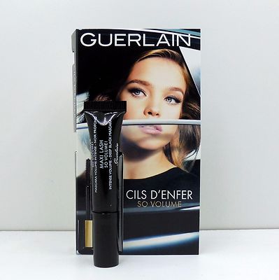 GUERLAIN CILS D'ENFER SO VOLUME MASCARA #01-1.5 ML/0.05 OZ. NEW SAMPLE SIZE(T)