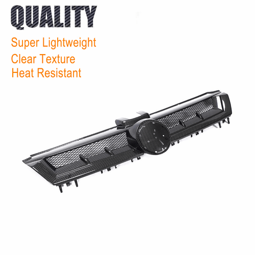 Dry Carbon Kühlergrill Grill Frontgrill Passt für VW Golf 7 MK7 VII GTI R 14-17  - Bild 9 von 13