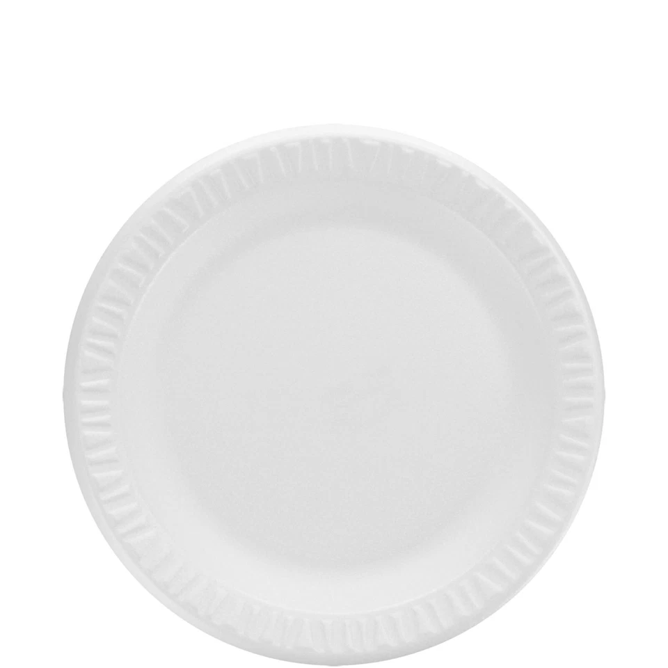 Placas de espuma Dart 9PWCR 9" - Resistentes a cortes y remojos - Placas desechables de 500 quilates Foto 2 de 4