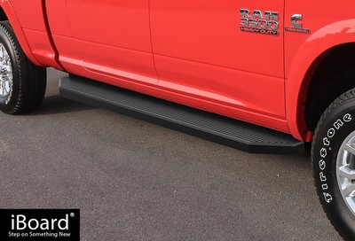 APS Stain Black 6'' Side Step Nerf Bar Fit 10-24 Dodge Ram 2500 3500 Mega Cab