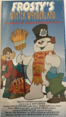 Frosty's Winter Wonderland VHS 1992 Andy Griffith RARE VINTAGE