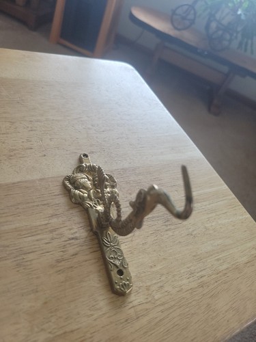 VTG BRASS MAN&WOMAN ART DECO DESIGN WARD ROBE HOOK | eBay