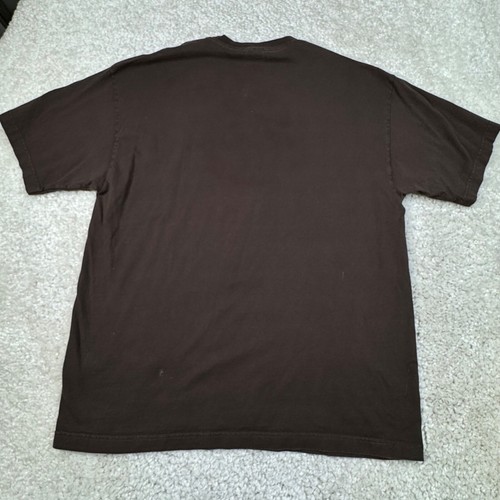 Camiseta Jeep Vintage Para Hombre XL Marrón Camiseta EE. UU. Deletreada Años 90 80 - Imagen 2 de 7