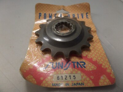 NOS Power Drive 630 Front sprocket 15T Fits Kawasaki 1986-1987 ZX1000A 61215