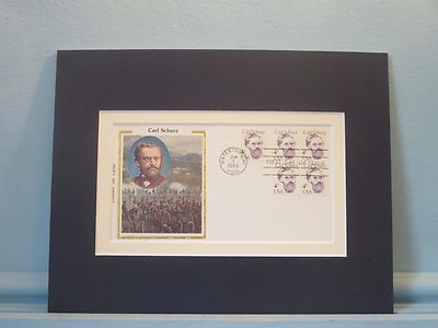 Union General & US Senator Carl Schurz  & First Day Cover of his own stamp