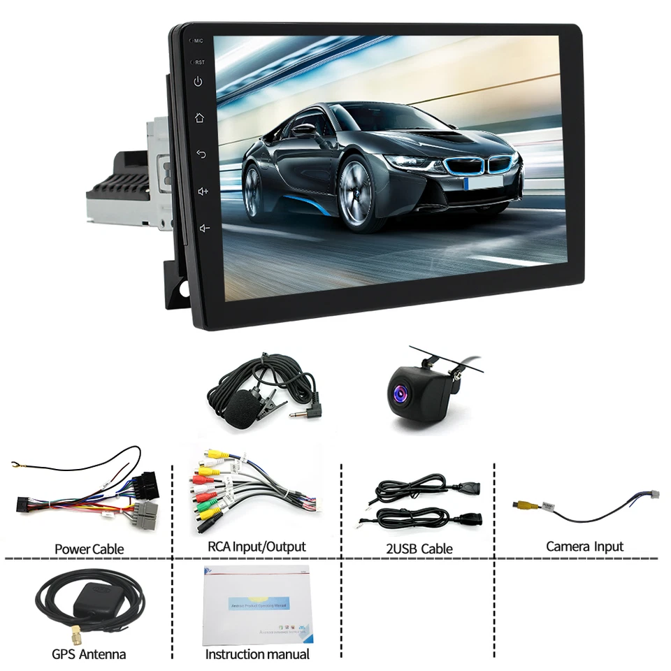 For Chrysler Town & Country 90-00 Car Stereo Fit For CarPlay Android Radio GPS - Image 4 of 4