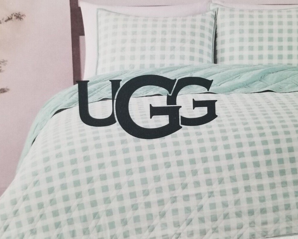 Comforter Set Ugg Plaid Pillow Ugg Devon Textured Twin/Twin XL
