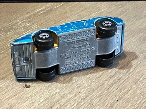 Matchbox No. 65 Saab Sonnet III 1973 Lesney England Superfast car (B) - Picture 10 of 10