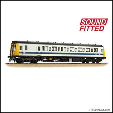 Bachmann 35-531SF Class 121 Single-Car DMU W55034 BR White & Blue  - OO Gauge