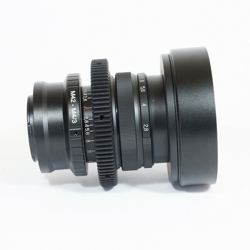 ⭐M4/3⭐Amber Set 37 58 85 135 Anamorphic flare & bokeh cine mod, helios 44, MFT⭐ - Picture 5 of 12