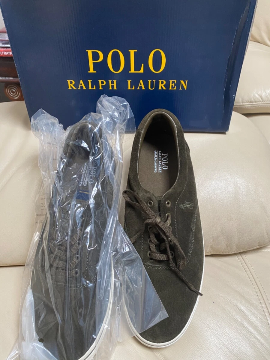 Ralph lauren shop suede sneakers