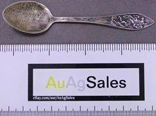 Riverton, WY Sterling Silver Souvenir Spoon