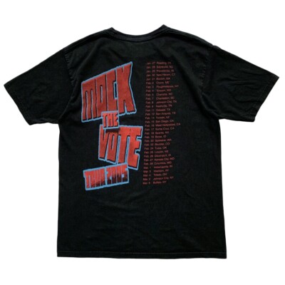 VTG 00s GWAR WAR PARTY 2004 MOCK THE VOTE TOUR T-SHIRT SIZE L | eBay