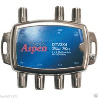 Eagle Aspen Dtv3x4 Directv-approved 3-in X 4-out Multi-switch Eagle Aspen Dtv3x4 Directv-approved 3-in X 4-out Multi-switch
