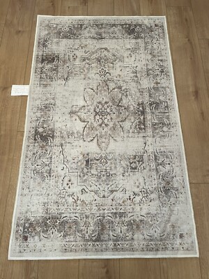 Sarrah Hazel Teppich Mängel 90x150 groß UVP 99£ maschinenwaschbar Ruggable