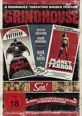 Grindhouse Doublefeature - Death Proof & Planet Terror # 2-DVD-NEU