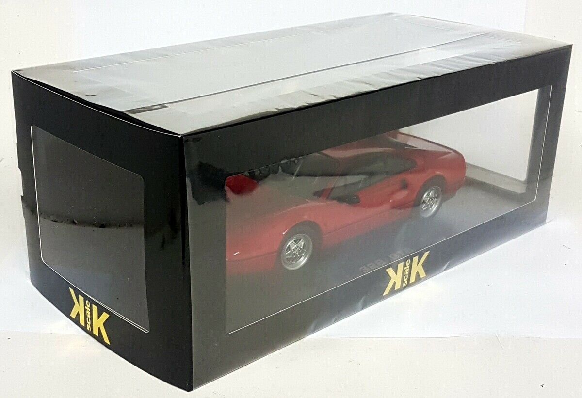 KK 1/18 - Ferrari 328 GTB Rosso Red Black Interior LHD