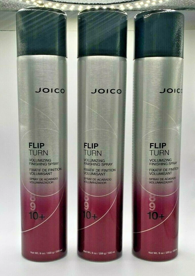Joico Flip Turn Spray para Acabado Voluminizador Paquete de 10+ 3 Foto 3 de 4