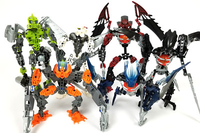 LEGO Bionicle Phantoka All 6 Sets 8685 8686 8687 8691 8692 8693 No Leeches