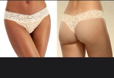 INC International Concepts Lace Thong Underwear Almond Latte Style 100117216 1X