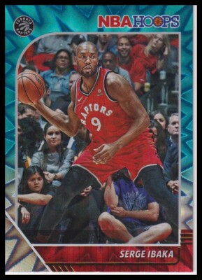 2019-20 Hoops #180 Serge Ibaka Teal Explosion