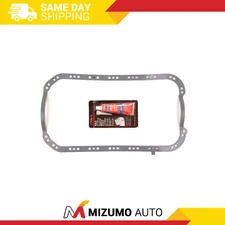 Oil Pan Gasket Fit 96-05 Honda Civic DX LX Del Sol 1.6L 1.7L SOHC D17A1 D16Y7