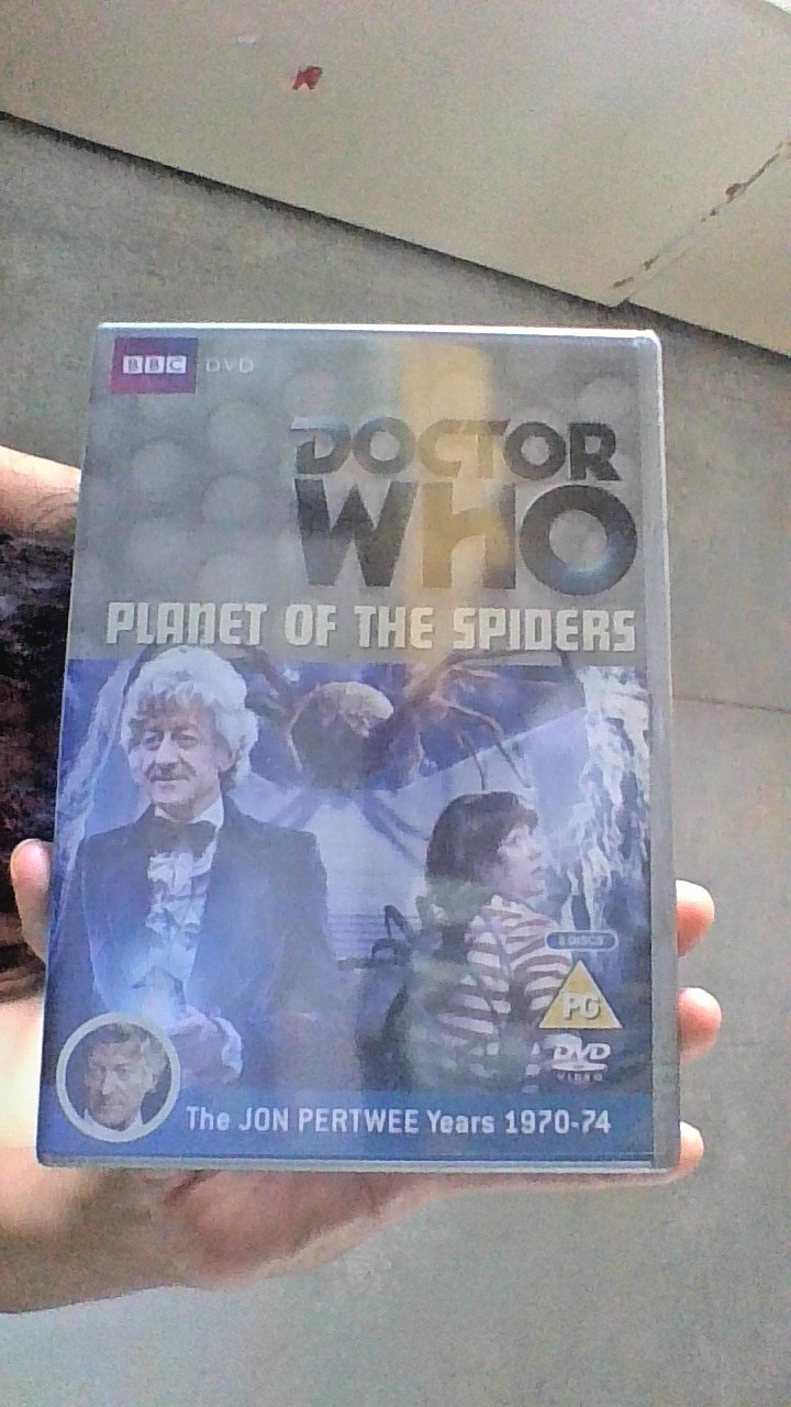 Doctor Who - Planet Of The Spiders (BBC DVD 2011) RARE SILVER CASE - Jon Pertwee