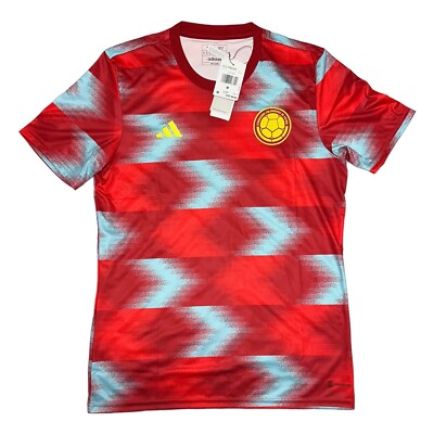 Adidas Colombia Pre Match Warm Up Jersey Mens Size Medium, XL HD6418 New w/ Tags