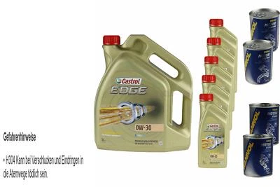 10L Huile Moteur Castrol EDGE 0W-30 2x Docteur Moteur + Nettoyage Moteur - Photo 1/4