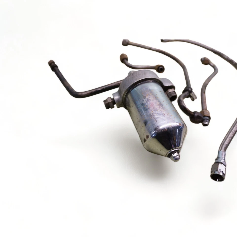 1953 Harley Panhead Knucklehead Fl El Hydra glide OEM *2756A Oil Cooler Filter - Image 3 of 4