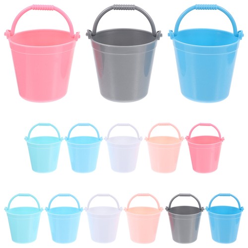 14 Pcs Cleaning Tools Toys Mini Sand Bucket Small Buckets Kids Tiny Child - Picture 12 of 12