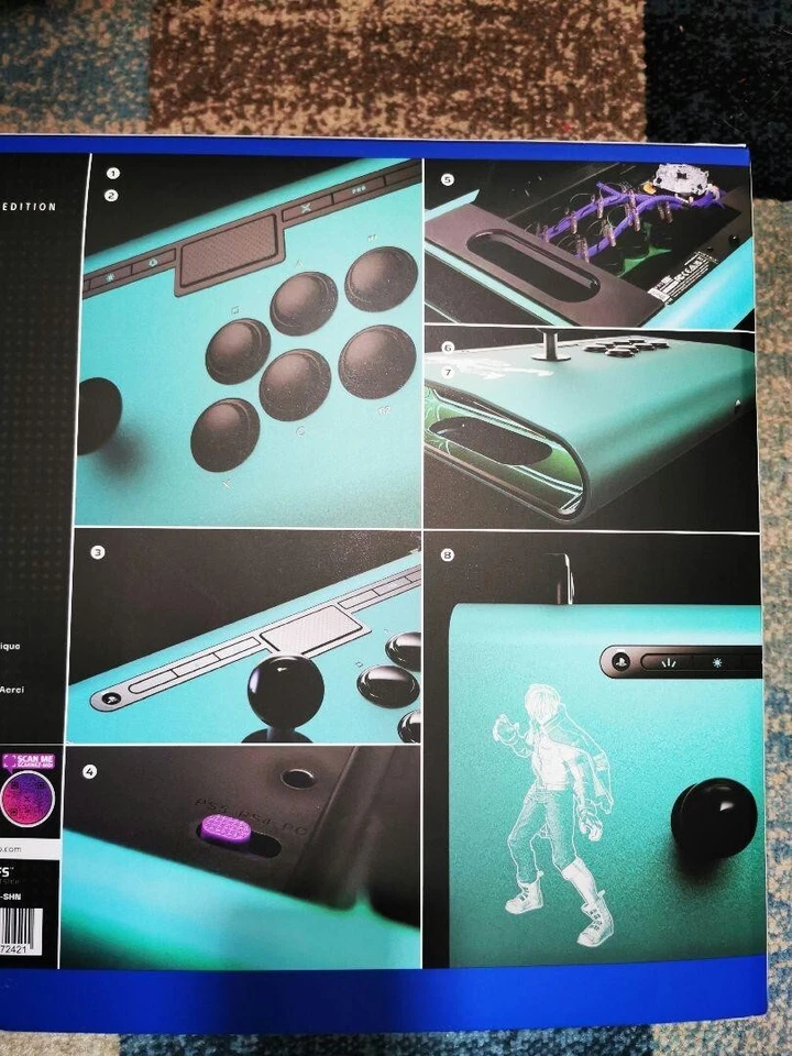 Victrix Pro FS Arcade Fight Stick The King of Fighters shun ei 250 limited New - Image 2 of 4