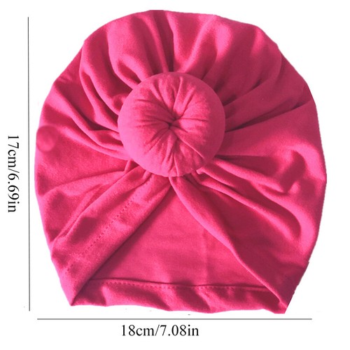 Baby Girl Infant Newborn Toddler Hat Cap Soft Bow Top Knot Headband Turban Wrap. - Picture 12 of 23