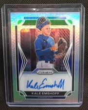 KALE EMSHOFF Silver Auto Royals AU-KE  2021 Prizm Draft