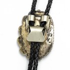 Signed Southwest Sterling Turquoise Overlay Feather Bolo Tie Lot of 2 #S5620-2 — photo 8