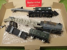 Fleischmann etc H0 verschiedene Kranwagen etc Bastler (FR) C2917
