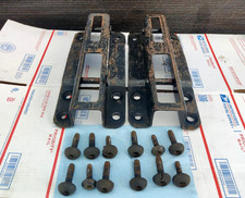 09-14 Ford E150 E250 E350 Econoline Van Rear Seat Bracket Pair Set Wbolts Oem