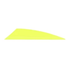 Tac Vanes 2.75" x .48" Driver Yellow Polymer Fletching - 80TAC-0360109-1018