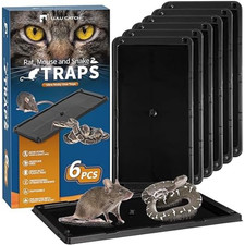 Mouse Glue Traps 6 Packs Large Glue Traps for Mice and Rats Indoor Sticky Traps