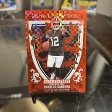 2025 Panini Rookies & Stars - Crusade Shedeur Sanders #2 Red Plaid (RC) Browns