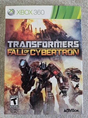 Transformers Fall Of Cybertron Video Game  Xbox 360