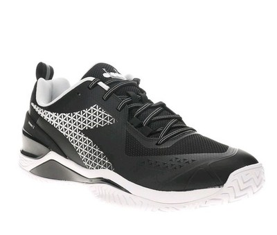 diadora Blushield Torneo 2 Ag Tennis Mens Black/White  display picture 3