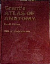 GRANTS ATLAS OF ANATOMY 8ED By Anderson - Hardcover **BRAND NEW**