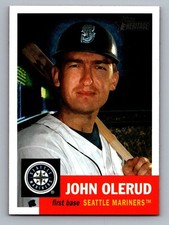 JOHN OLERUD 2002 Topps Heritage Night Variation #69  SP